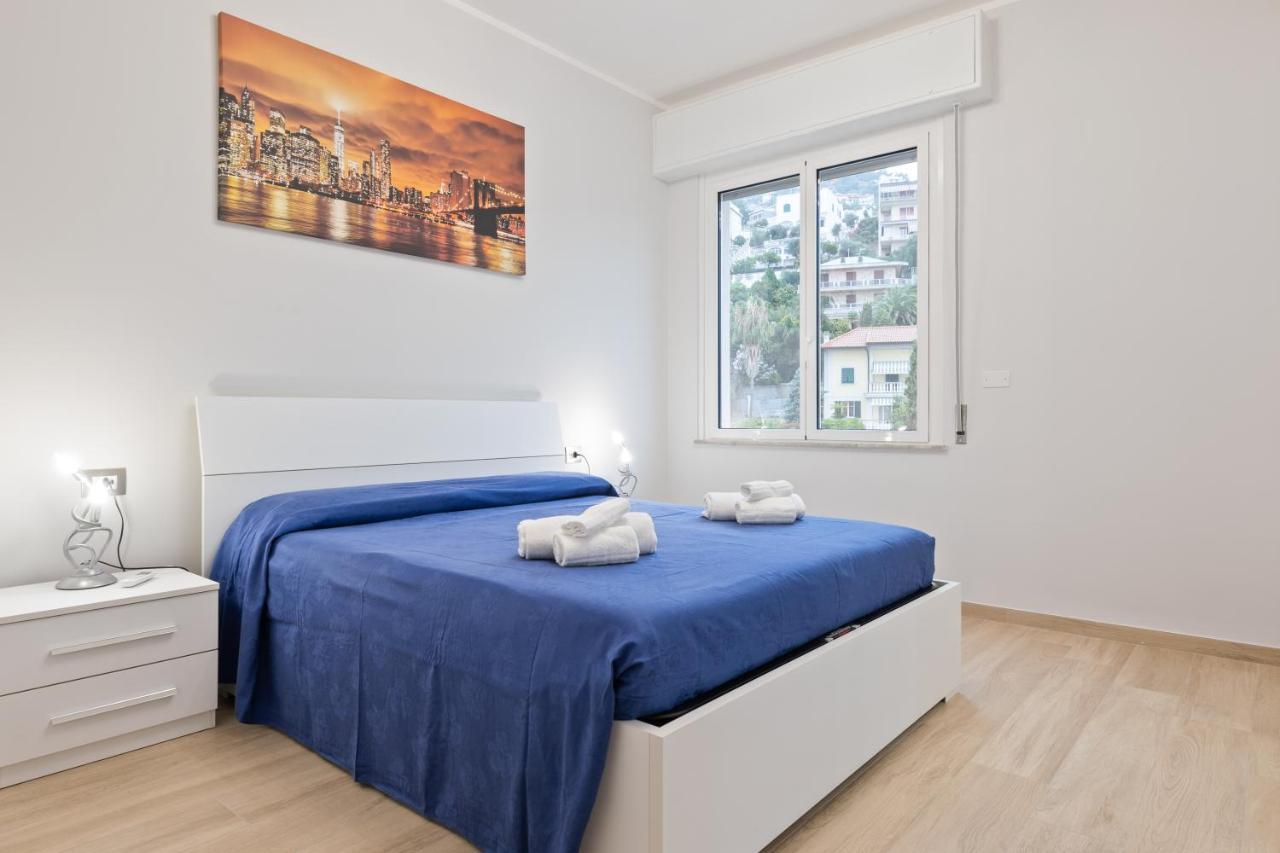 Modern Flat 250 Mt From The Sea - Albissola Marina Apartment Luaran gambar